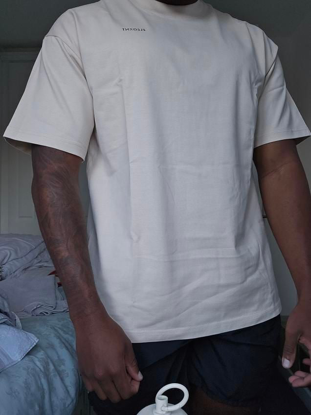 Over-Sized Unisex Nude Tee