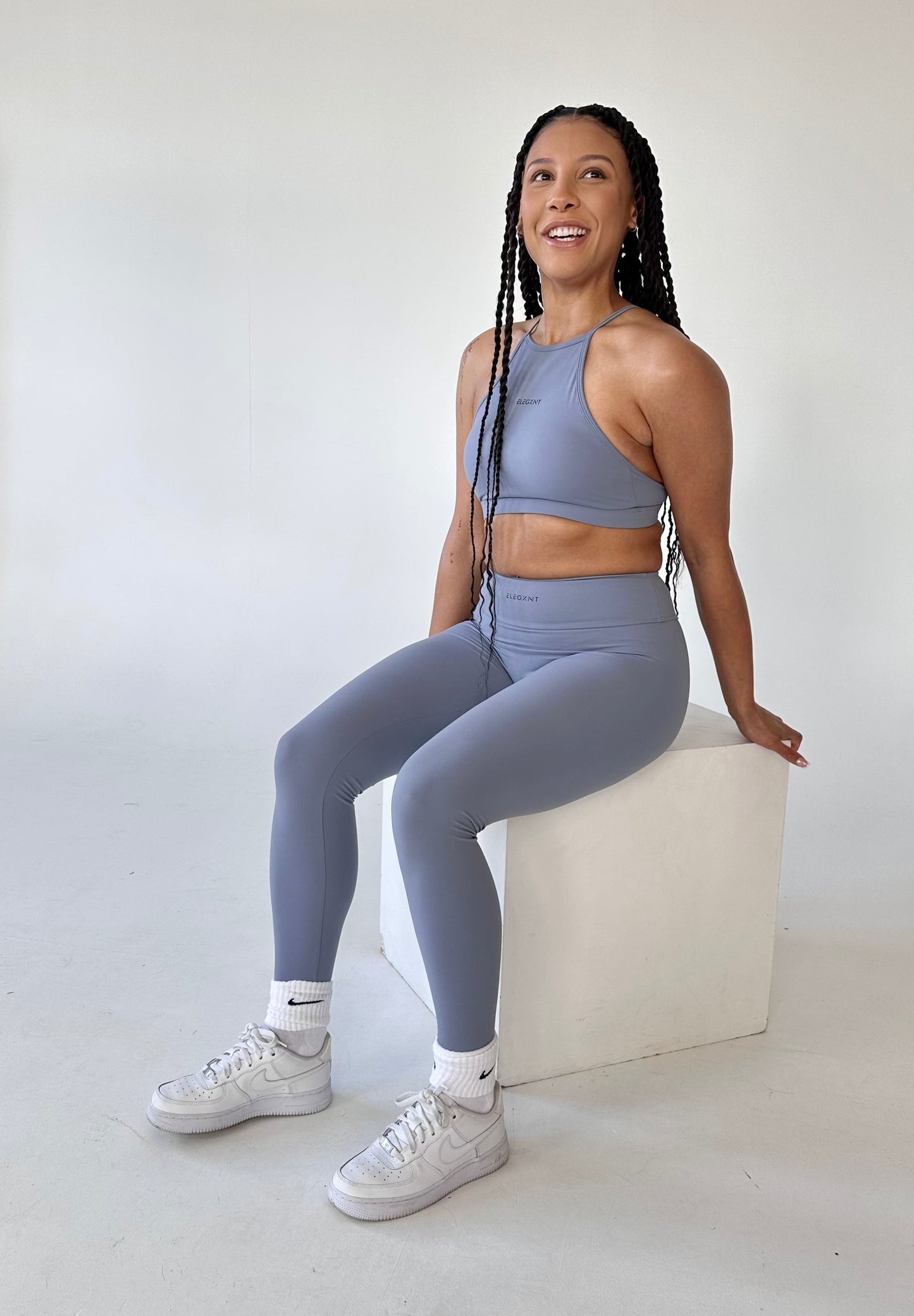 ELEGXNT Spring Collection - Dusky Blue