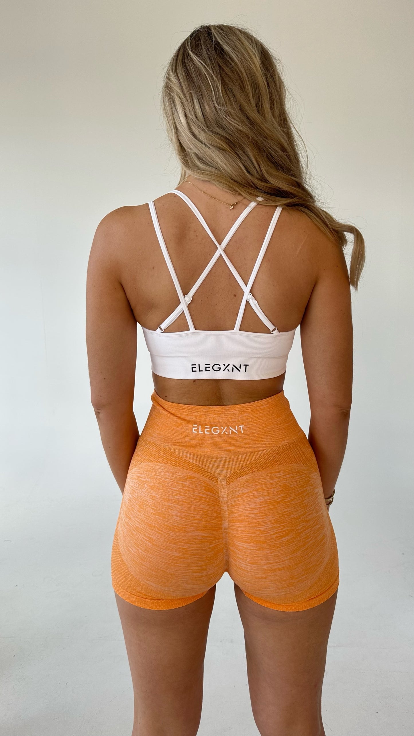 Basic Orange Shorts