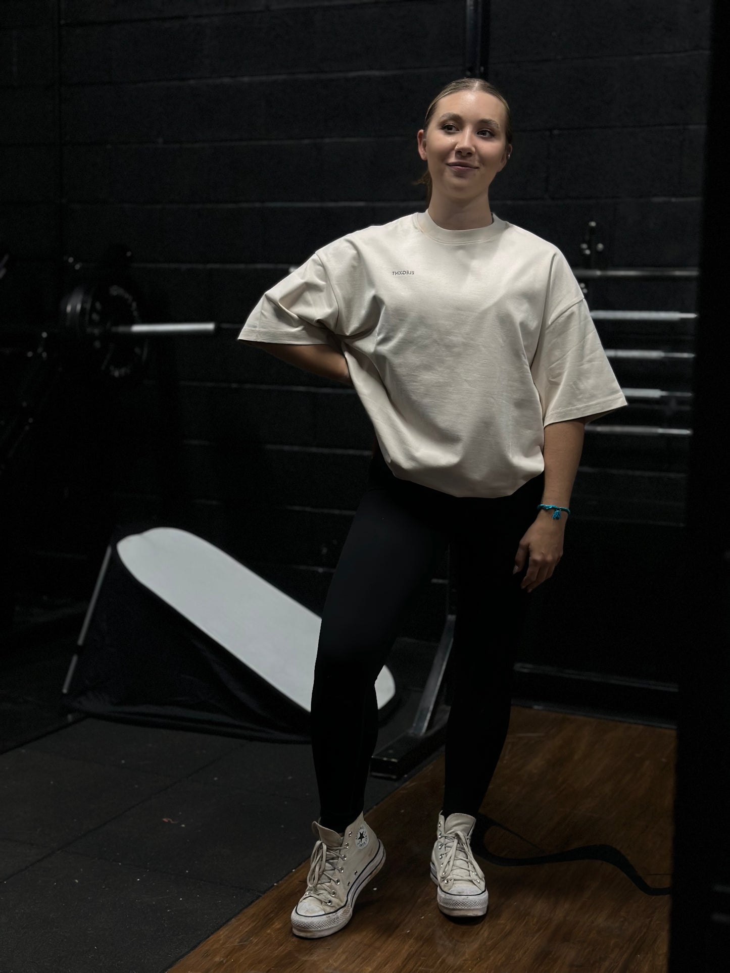 Over-Sized Unisex Nude Tee