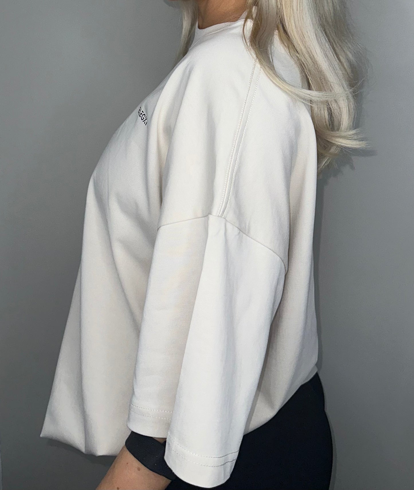 Over-Sized Unisex Nude Tee