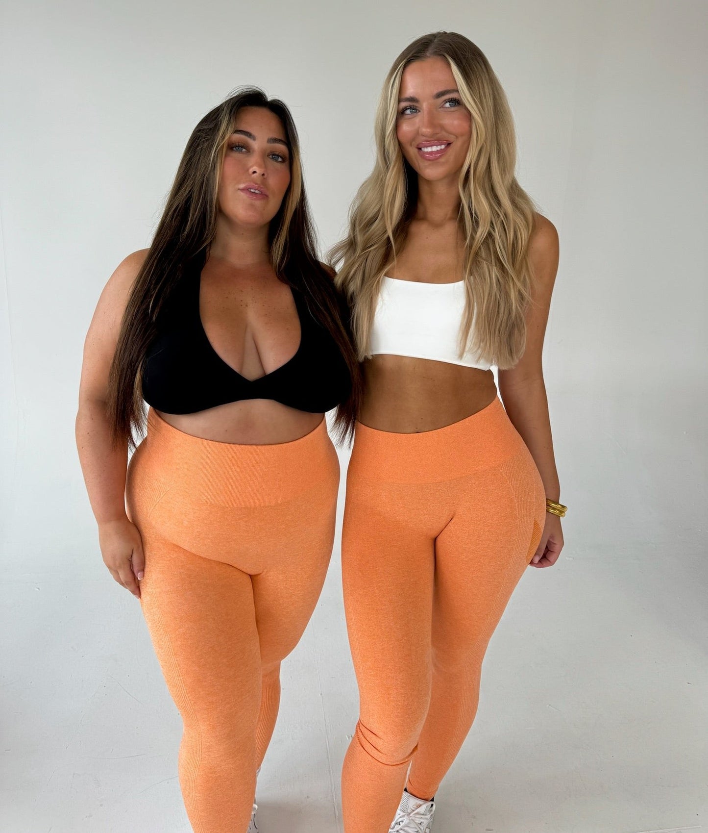 Peach Orange Leggings