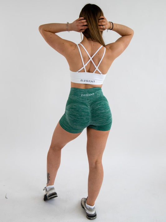 Basic Green Shorts - Elegxnt Clothing