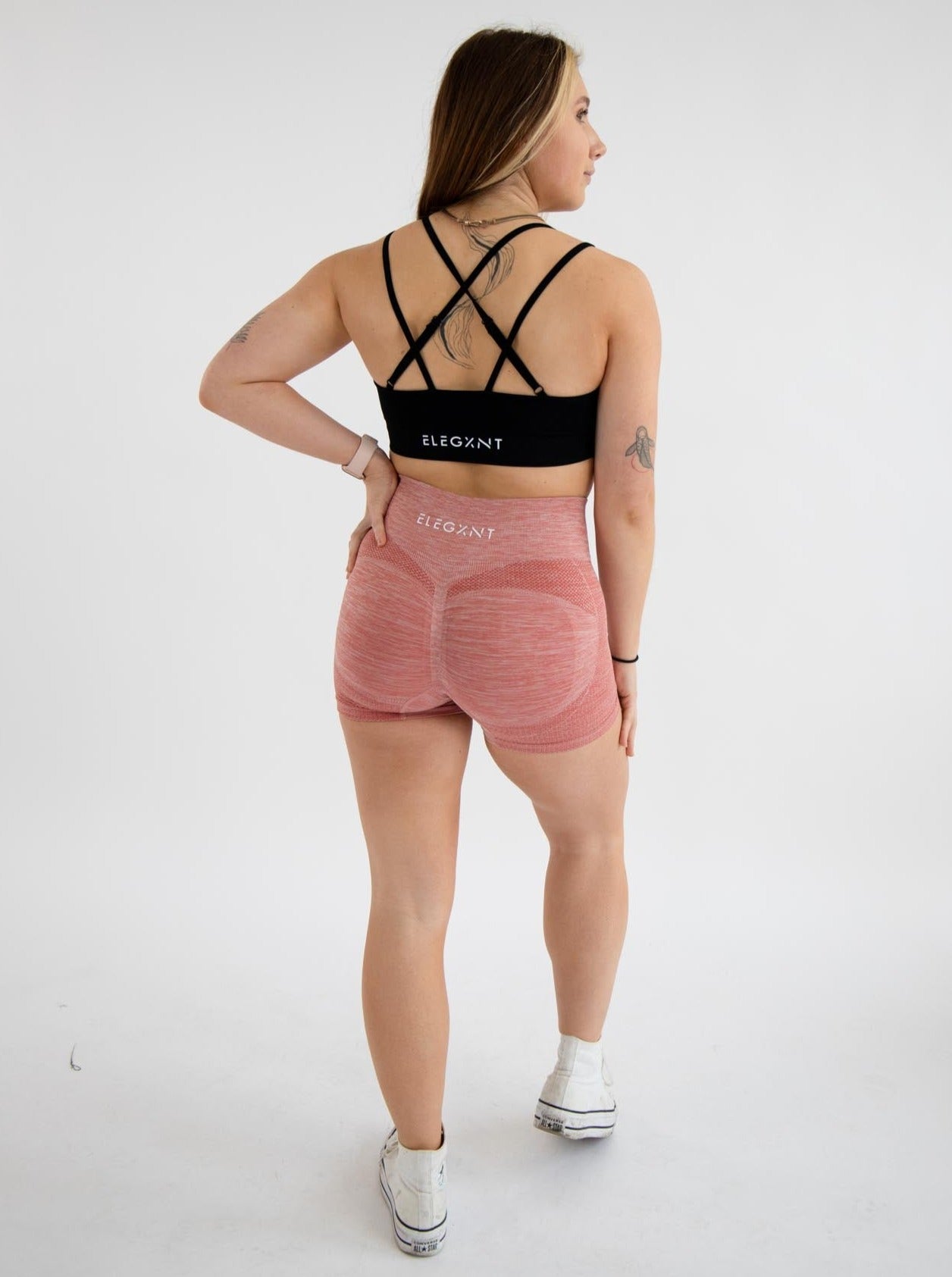 Basic Red Shorts - Elegxnt Clothing